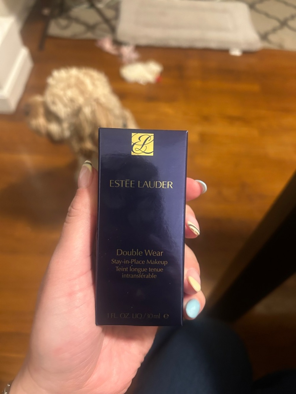 NWT Estée Lauder Double Wear Stay-in-Place Foundation 3C2 Pebble